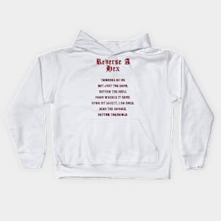 Reverse a Hex Kids Hoodie